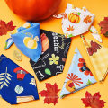 2020 Dog Bandana Pumpkin Reversível Triângulo Acessórios